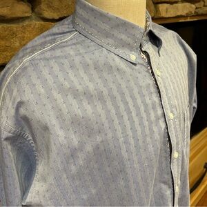 Stylish panhandle, rough stock Light Blue‎ Button-Down Shirt men’s size XL